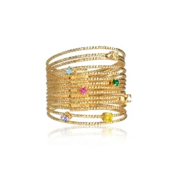Caroline Svedbom Rainbow Ring / Guld