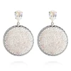 Caroline Svedbom Örhängen Alexandra Crystal Rocks Moonlight (Rhodium)