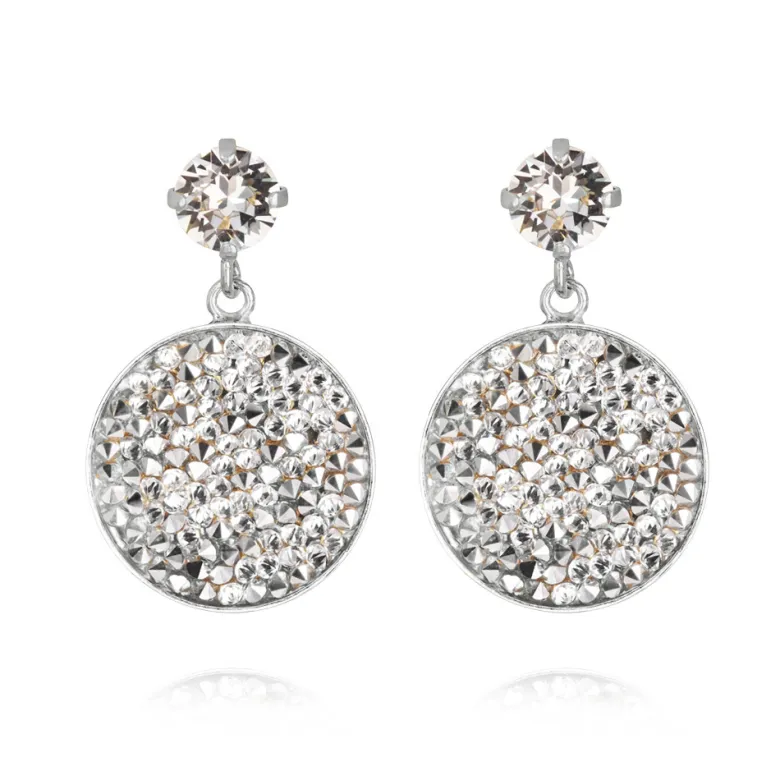 Caroline Svedbom Örhängen Chloe Crystal CAL (Rhodium)
