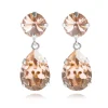 Caroline Svedbom Örhängen Classic Drop Vintage Rose (Rhodium)