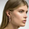 Caroline Svedbom Örhängen Dione Vintage Rose (Guld)