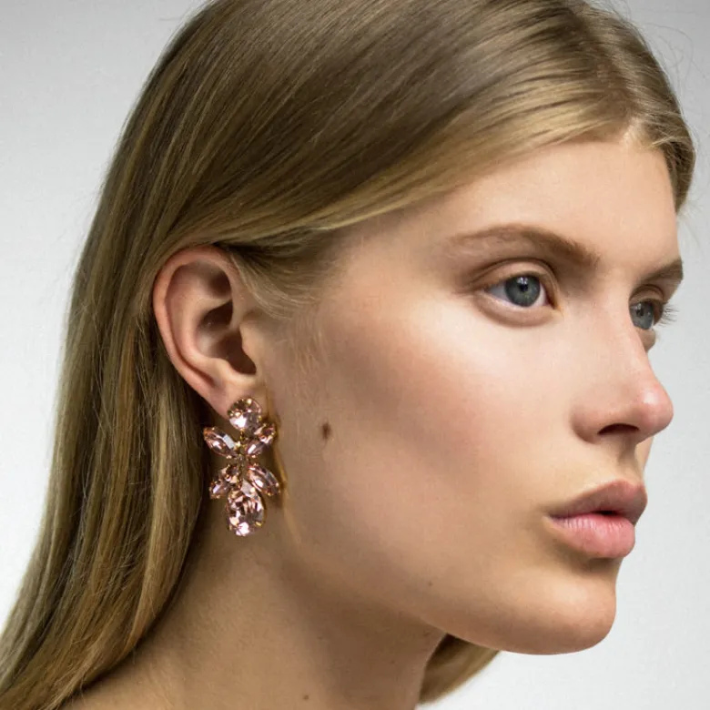 Caroline Svedbom Örhängen Dione Vintage Rose (Guld)