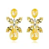 Caroline Svedbom Örhängen Dione / Sunshine Delite + Jonquil (Rhodium)