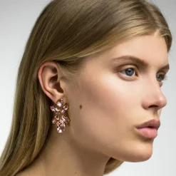 Caroline Svedbom Örhängen Dione Silk (Rhodium)