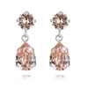 Caroline Svedbom Örhängen Mini Drop Vintage Rose (Rhodium)