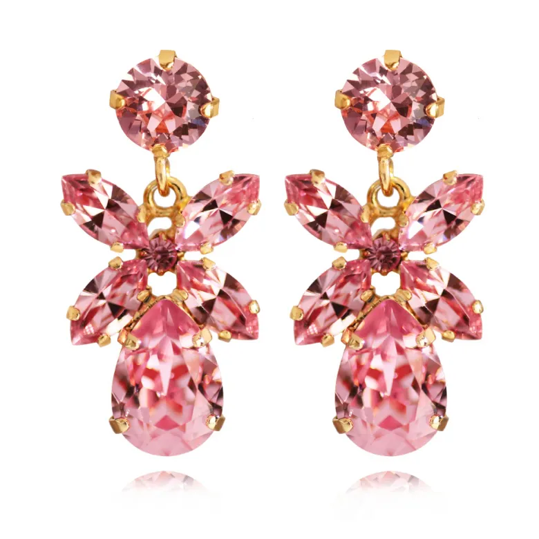 Caroline Svedbom Örhängen Mini Dione Light Rose (Guld)
