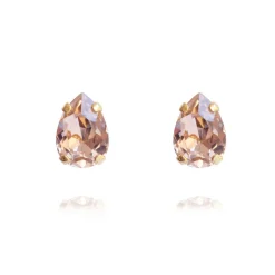 Caroline Svedbom Örhängen Petite Drop Stud Vintage Rose (Guld)