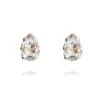 Caroline Svedbom Örhängen Petite Drop Stud Crystal (Rhodium)