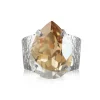 Caroline Svedbom Ring Classic Drop Golden Shadow (Rhodium)