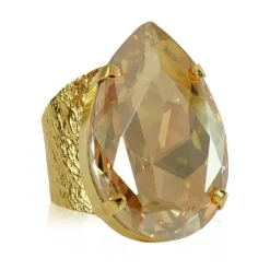 Caroline Svedbom Ring Perfect Drop Golden Shadow (Guld)