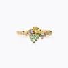 Caroline Svedbom Sandra Ring / Chrysolite + Jonquil (Guld)