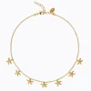 Caroline Svedbom Sea Star Choker Halsband (Gold)