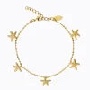 Caroline Svedbom Sea Star Ankel Chain (Gold)