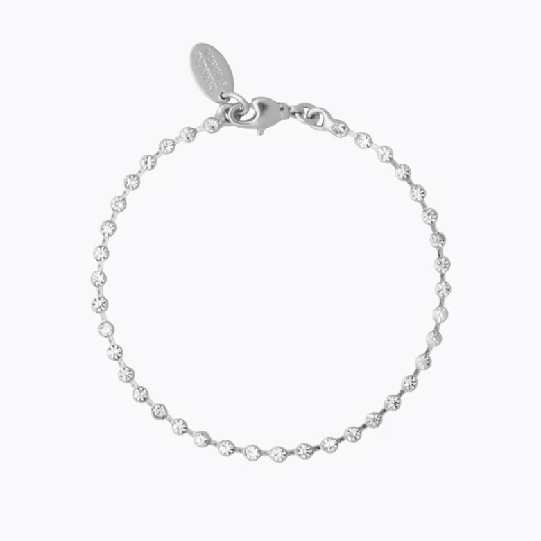 Caroline Svedbom Siri Armband Rhodium / Crystal