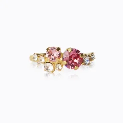 Caroline Svedbom Stardust Ring / Rose Combo (Guld)