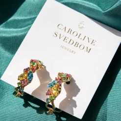 Caroline Svedbom Stella Örhängen / Rainbow Combo (Guld)