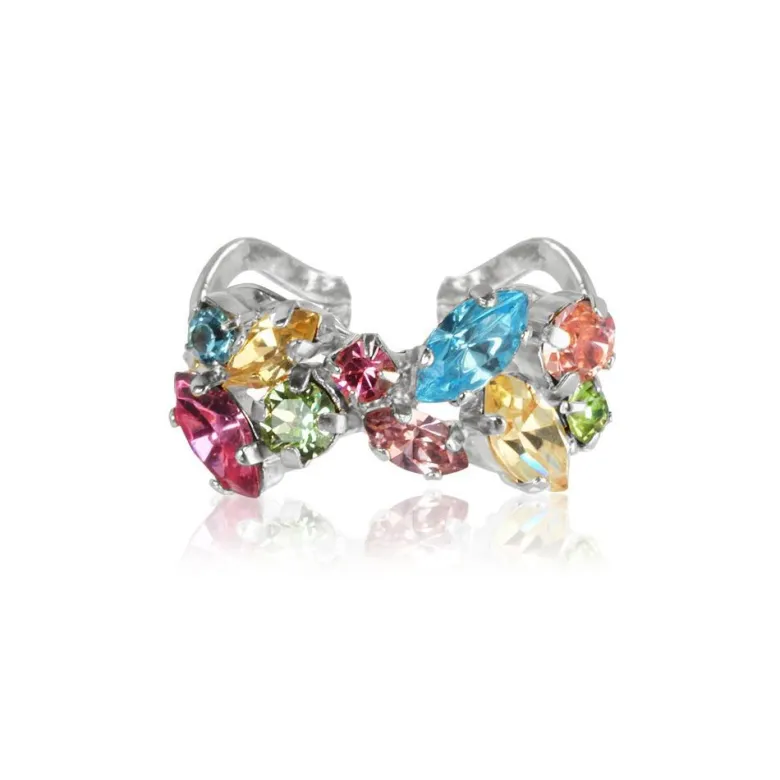 Caroline Svedbom Stella Ring / Rainbow Combo (Rhodium)
