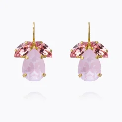 Caroline Svedbom Timo Örhängen / Soft Pink Combo (Guld)