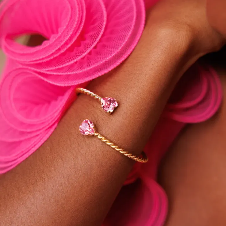 Caroline Svedbom Valentina Armband / Rose (Guld)