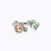 Caroline Svedbom Vivi Ring / Chrysolite + Light Silk (Rhodium)