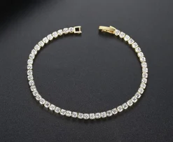 Celine Estelle Guldarmband Guldförgyllning 4 mm