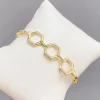 Celine Estelle Guldarmband med 14K förgyllning med cubic zirconia stenar