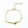 Celine Estelle Guldarmband med 18K förgyllning 18 cm + 4 cm