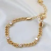 Celine Estelle Guldarmband med 18K förgyllning och CZ 16+5 cm