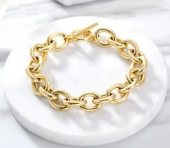 Celine Estelle Guldarmband med 18K förgyllning 18 cm