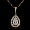 Celine Estelle Guldhalsband med CZ 40+8 cm