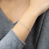 Celine Estelle Silverarmband i rostfritt stål 15+5 cm