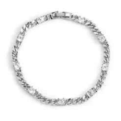 Celine Estelle Silverarmband med CZ – 18 cm