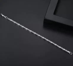 Celine Estelle Silverarmband CZ 18 cm