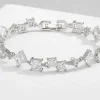Celine Estelle Silverarmband med CZ 17+2 cm