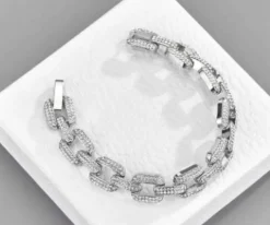 Celine Estelle Stilfullt Silverarmband med CZ