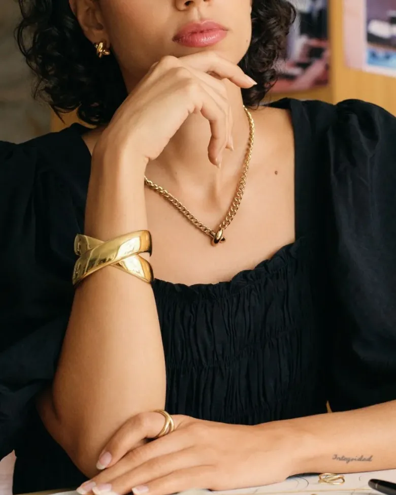 Edblad Alexa Halsband L – Guld