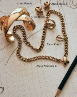 Edblad Alexa Halsband L – Guld