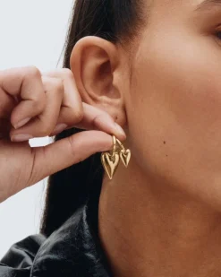 Edblad Amore Hoops S – Guld