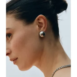 Edblad Bead Stud Örhängen Stål