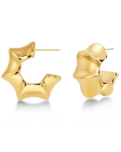 Edblad Cane Hoops Multi L – Guld