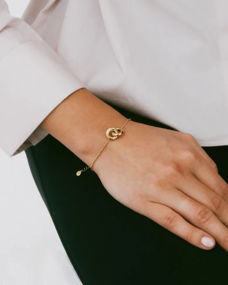 Edblad Chunky Eternal Armband Guld