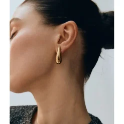Edblad Crest Studs Guld – 127394