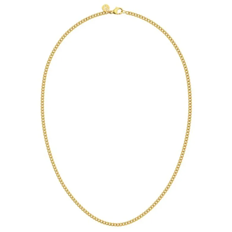 Edblad Curb Chain Bred Guld 45 cm – 127412