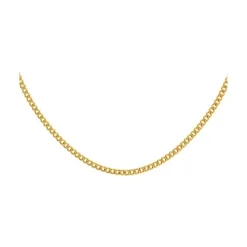 Edblad Curb Chain Bred Guld 45 cm – 127412