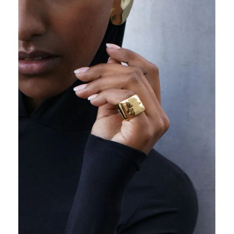 Edblad Flowy Ring Guld – 127422
