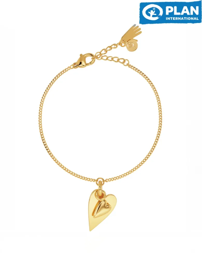 Edblad Heart to Heart Armband- Guld