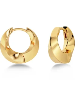 Edblad Helix Hoops L – Guld