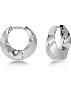 Edblad Helix Hoops L – Stål