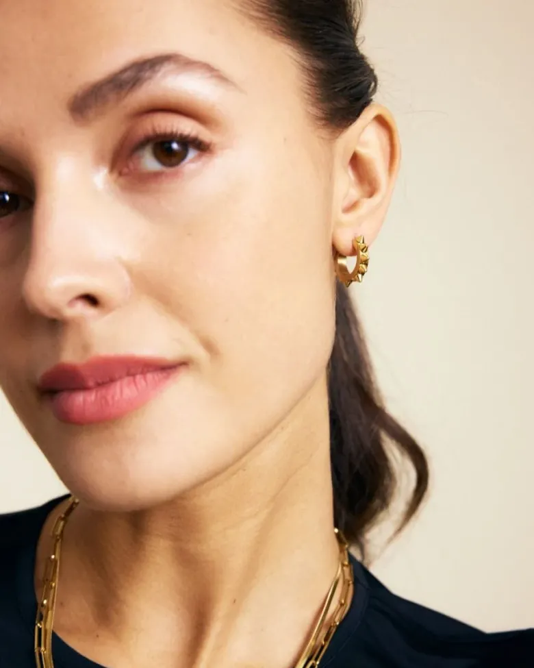 Edblad Hoops Peak Hoops Icon L Guld 127221