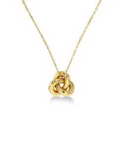 Edblad Infinity Knot Halsband S Guld